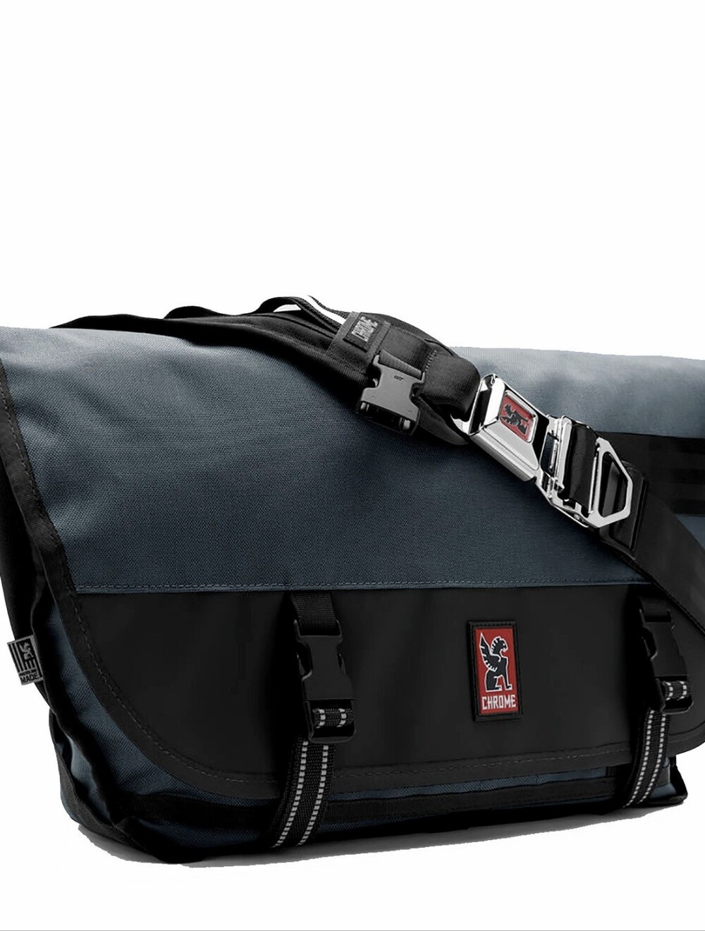 Chrome Grey Citizen Messenger Bag